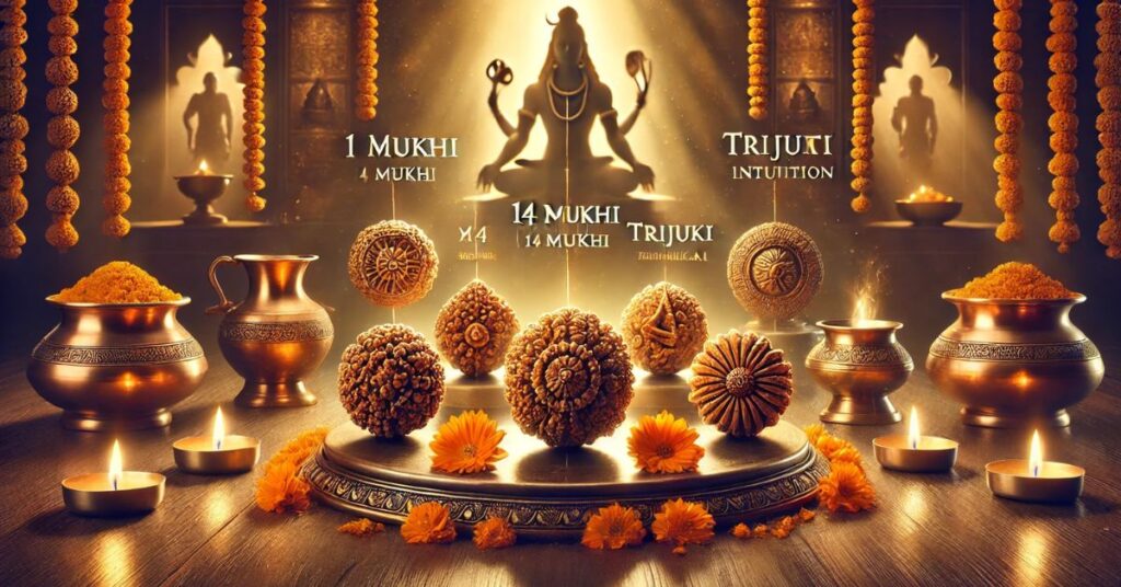 Rudraksha beads