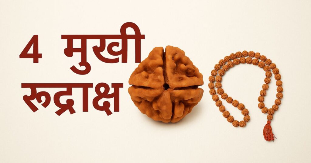 4 मुखी रुद्राक्ष