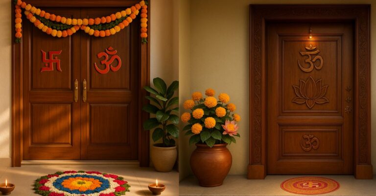 घर के मुख्य द्वार का वास्तु: समृद्धि और सौभाग्य का प्रवेश द्वार कैसे बनाएं (Main Entrance Vastu Tips for Prosperity)