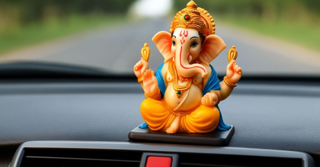 which god idol is best for car dashboard